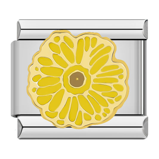 Yellow Flower Charm